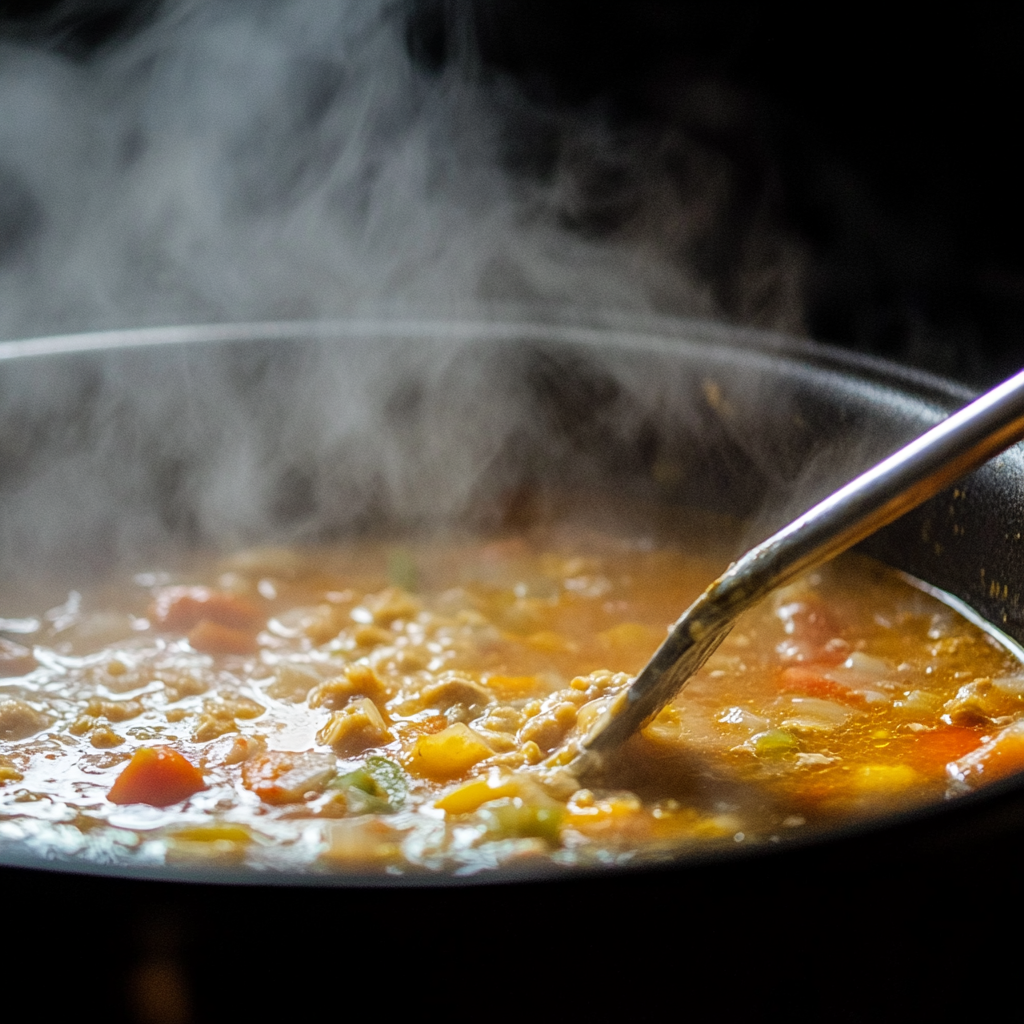 Beer Cheese Soup Slow Cooker – Ultimate 5-Step Comfort Guide 5 u1156984368 Mid process shot of soup being stirred in a slow edeff05a 5c4e 491b ac41 b636901e97e0 2 1