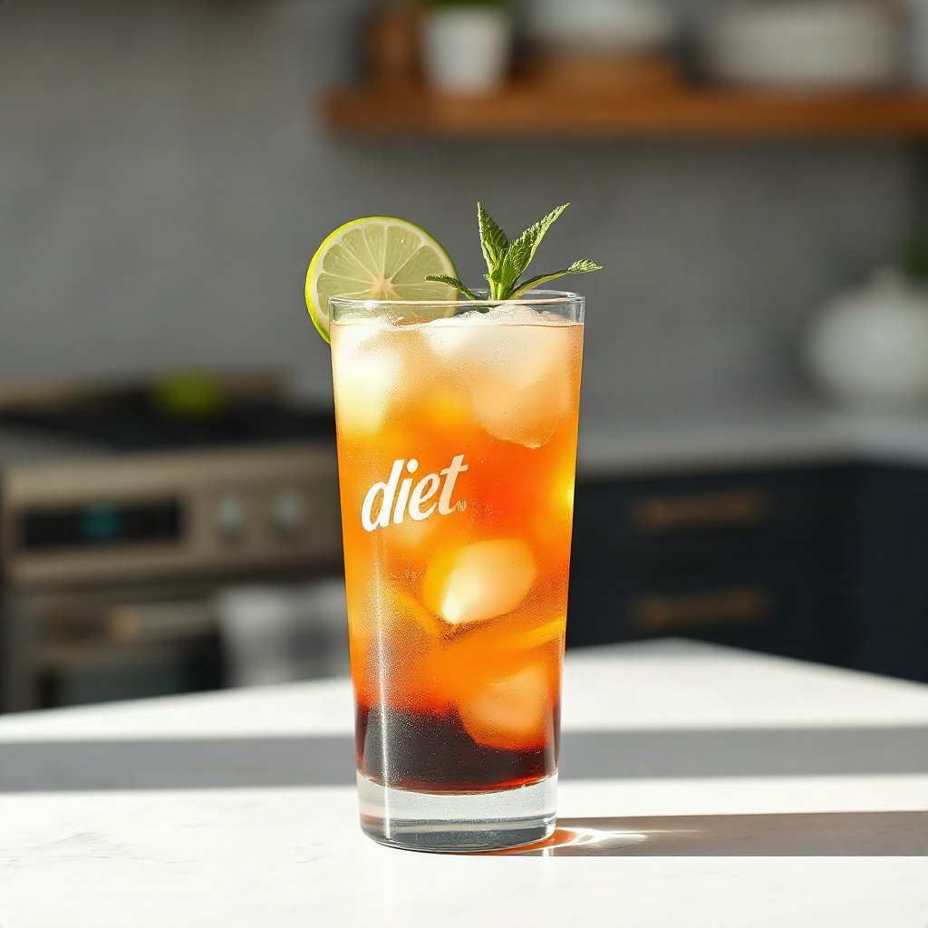 Diet Dirty Soda Recipes: Low-Calorie Versions of the Viral Trend 6 Low-calorie Diet Dirty Soda served with colorful garnishes and toppings, distinct from the hero shot.