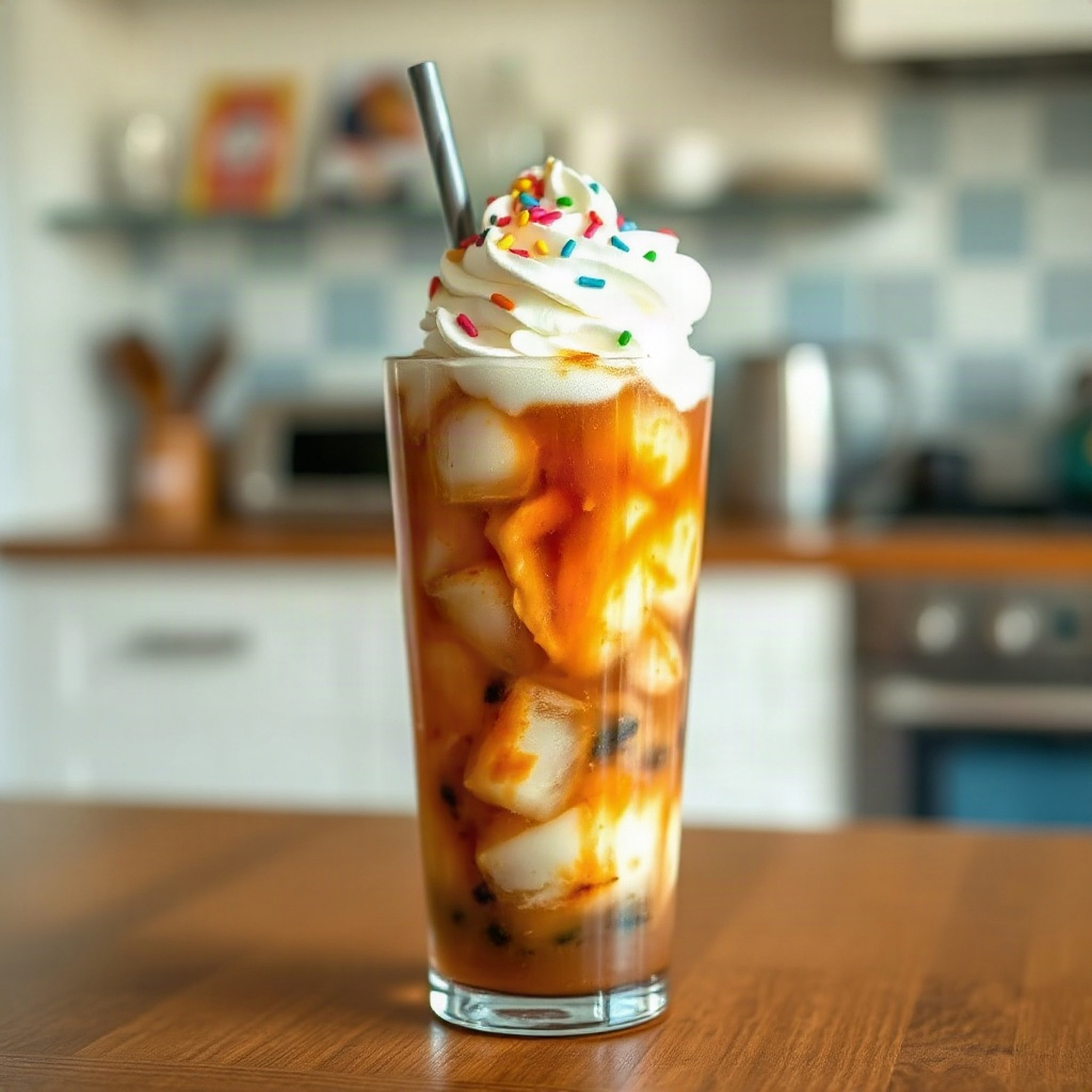 What Is Dirty Soda? The Ultimate Guide to This Viral Drink Trend 6 A serving of dirty soda, featuring colorful garnishes and toppings specific to this recipe.